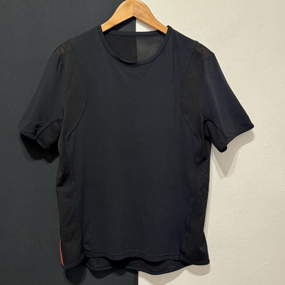 Prada Sport Black Mesh & Navy/black Neoprene Top